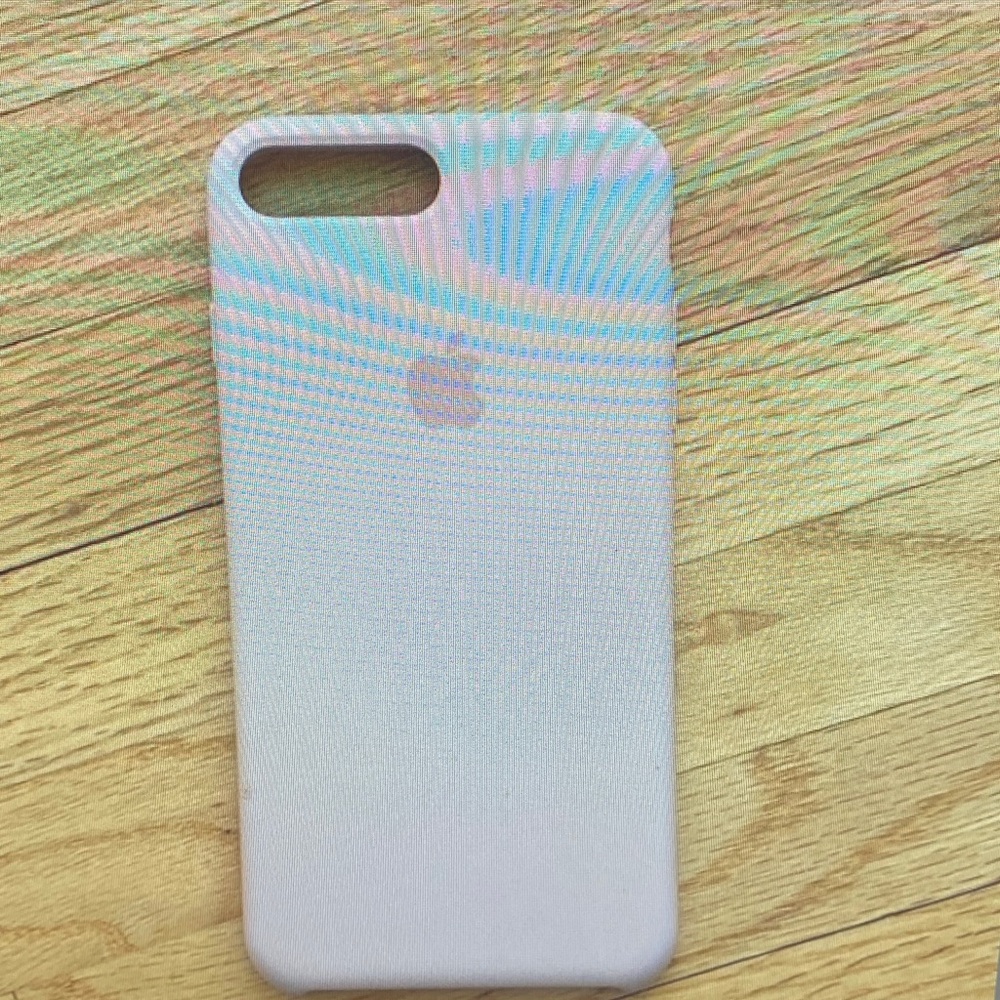 Apple Iridescent White Phone Case
